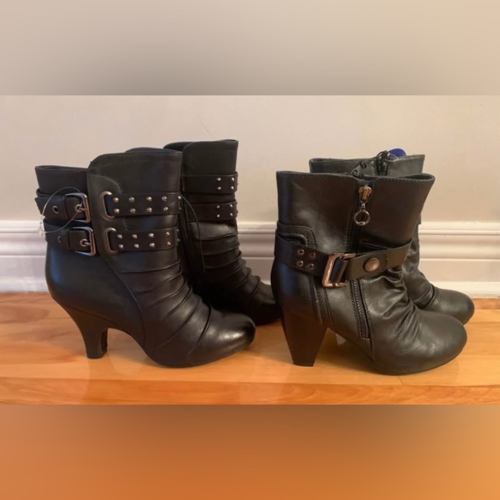 2 Pairs of Ankle Boots